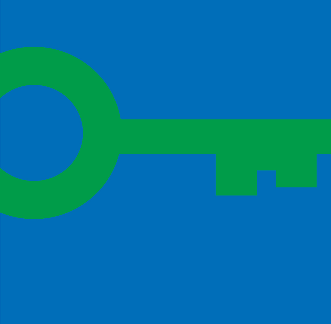 Green Key Logo In Colour NO Text